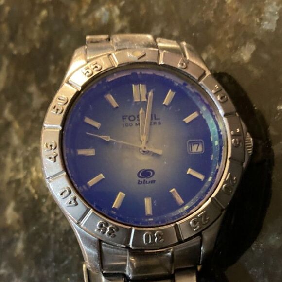 Fossil Blue Men's Watch - Picture 1 of 10